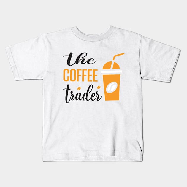 Are You Brewing Coffee For Me - The Coffee Trader Kids T-Shirt by engmaidlao